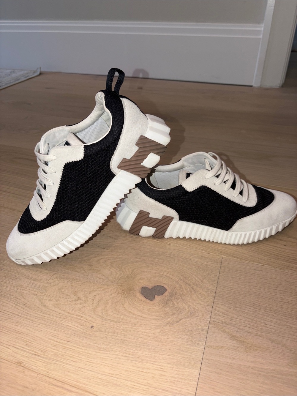Hermes Women’s Bouncing Sneakers size 9.5 GREAT CONDITION!